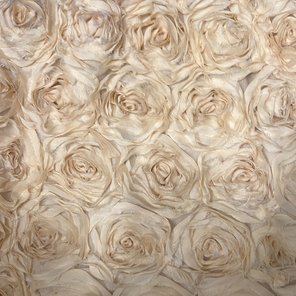 Free People Ivory Rosette Mini Skirt - GUC - Picture 2 of 10